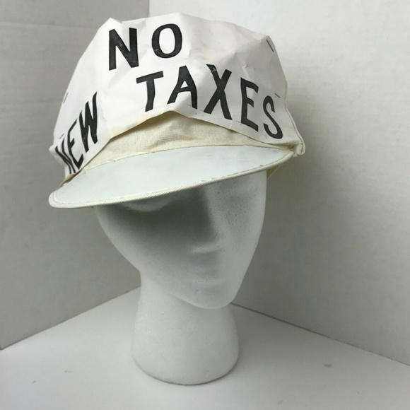 Vintage Historical Political March Hat Taxes Rare - Picture 1 of 8